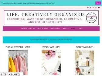 lifecreativelyorganized.com