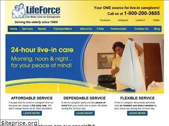 lifeforceeldercare.com