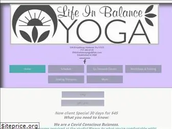 lifeinbalanceyoga.net