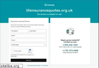 lifeinsurancequotes.org.uk
