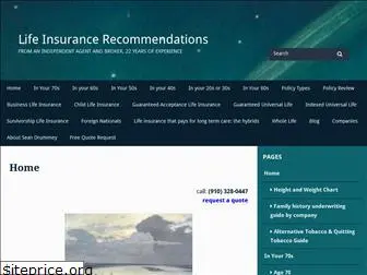 lifeinsurancerecommendations.com