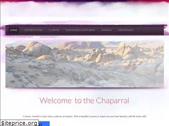 lifeinthechaparral.weebly.com