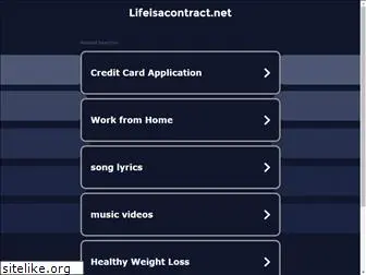 lifeisacontract.net