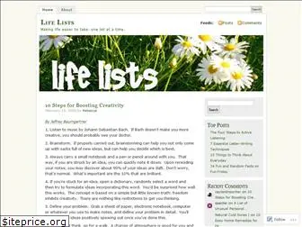 lifelistsblog.wordpress.com