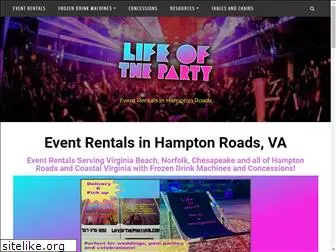 lifeofthepartyvb.com