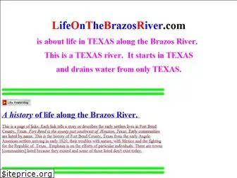 lifeonthebrazosriver.com