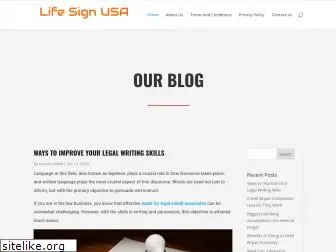 lifesignusa.com