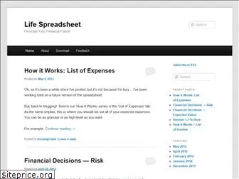 lifespreadsheet.wordpress.com