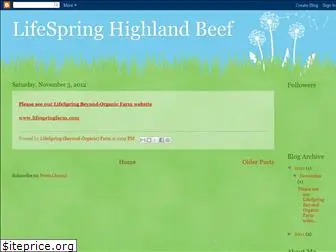 lifespringhighlandbeef.blogspot.com