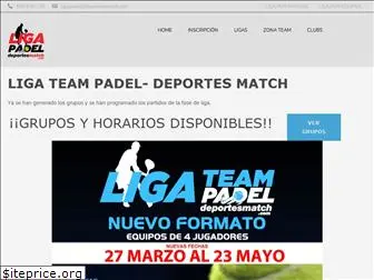 ligapadeldeportesmatch.com