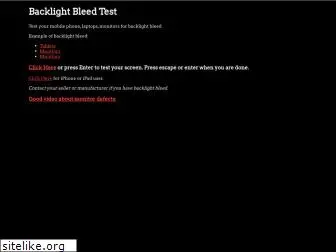 lightbleedtest.com