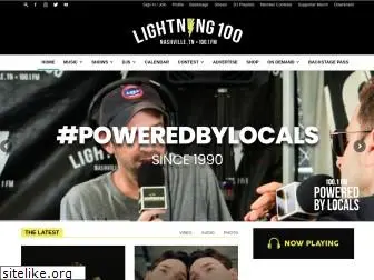 lightning100.com