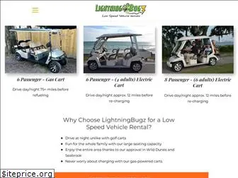 lightningbugzrentals.com