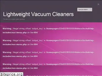 lightweightvacuumcleanershub.co.uk