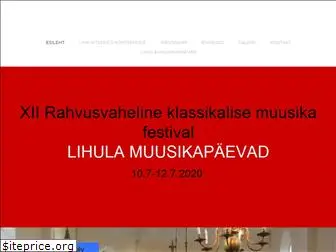 lihulamuusikapaevad.ee