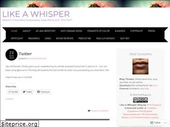 likeawhisper.wordpress.com