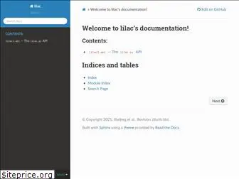 lilac.readthedocs.org