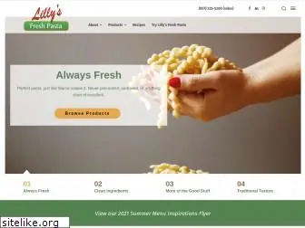 lillysfreshpasta.com