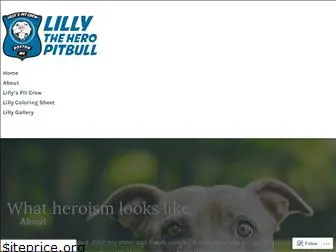 lillytheheropitbull.com