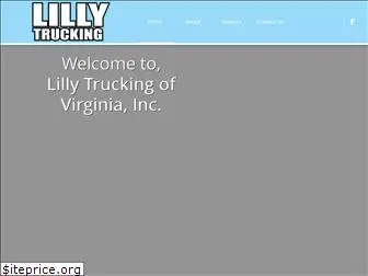 lillytrucking.com