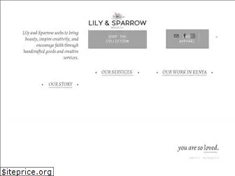lilyandsparrowdesign.com