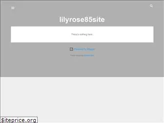 lilyrose85site.blogspot.com