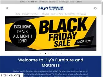 lilysfurnitureandmattress.com