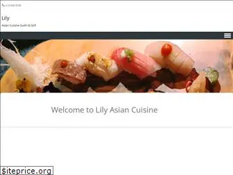 lilysushiandgrill.com