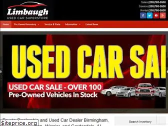 limbaughusedcars.com