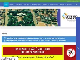 limeiradooeste.mg.gov.br