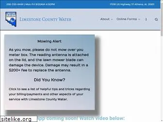 limestonecountywater.com