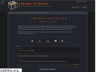 liminal-archives.wikidot.com