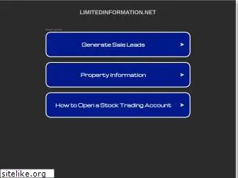 limitedinformation.net