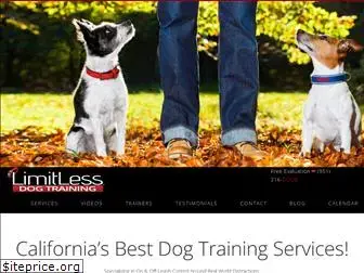 limitlessdogtraining.com