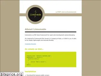 limonade-php.net