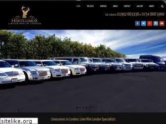 limousinesinlondon.com