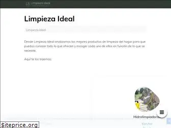 limpiezaideal.com