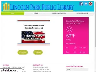 lincoln-parklibrary.org