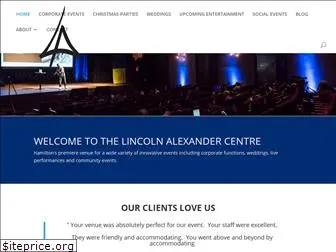 lincolnalexandercentre.com