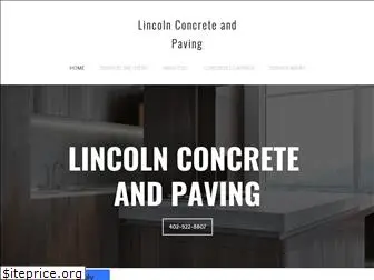 lincolnconcretenpaving.com