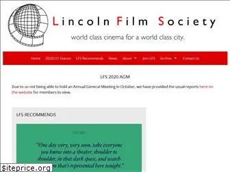 lincolnfilmsociety.com