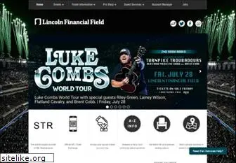 lincolnfinancialfield.com