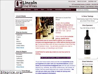 lincolnfinewines.com