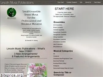 lincolnmusicpublications.com