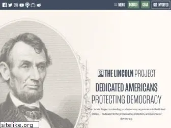 lincolnproject.us