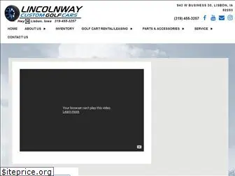 lincolnwaygolfcars.com