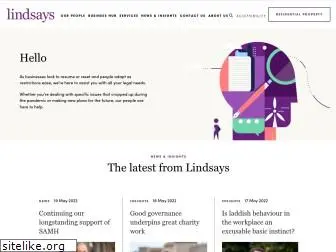 lindsays.co.uk