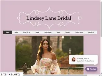 lindseylanebridal.com