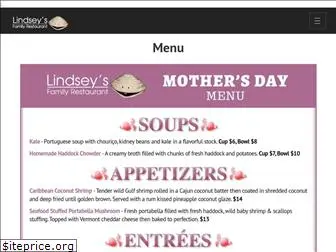 lindseysrestaurant.com