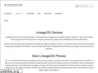 lineageos-device-finder.org